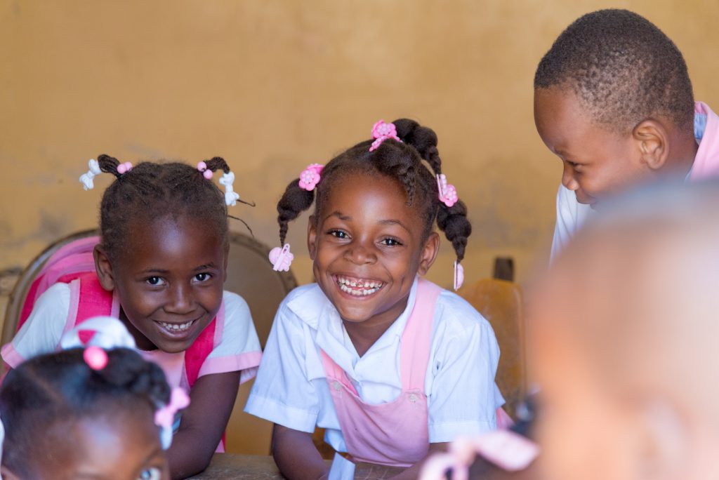 Kinderen in Haïti