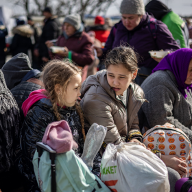 Kinderen in Lviv Oekraïne