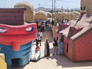 Bible World op begraafplaats