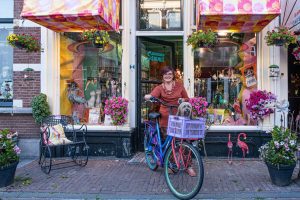 Irene Klein Haneveld voor boekhandel Samma